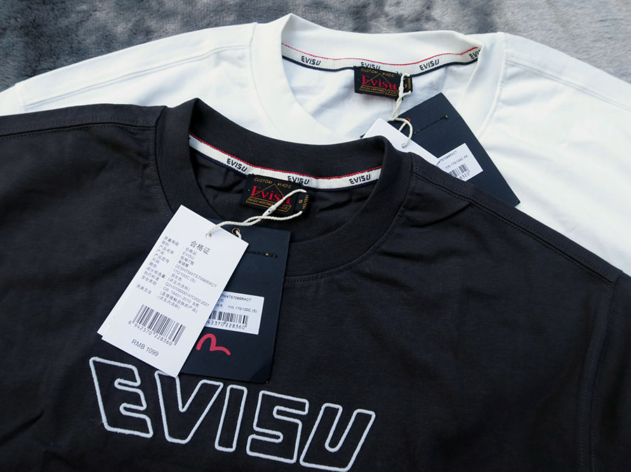 EVISU LOGO oversize