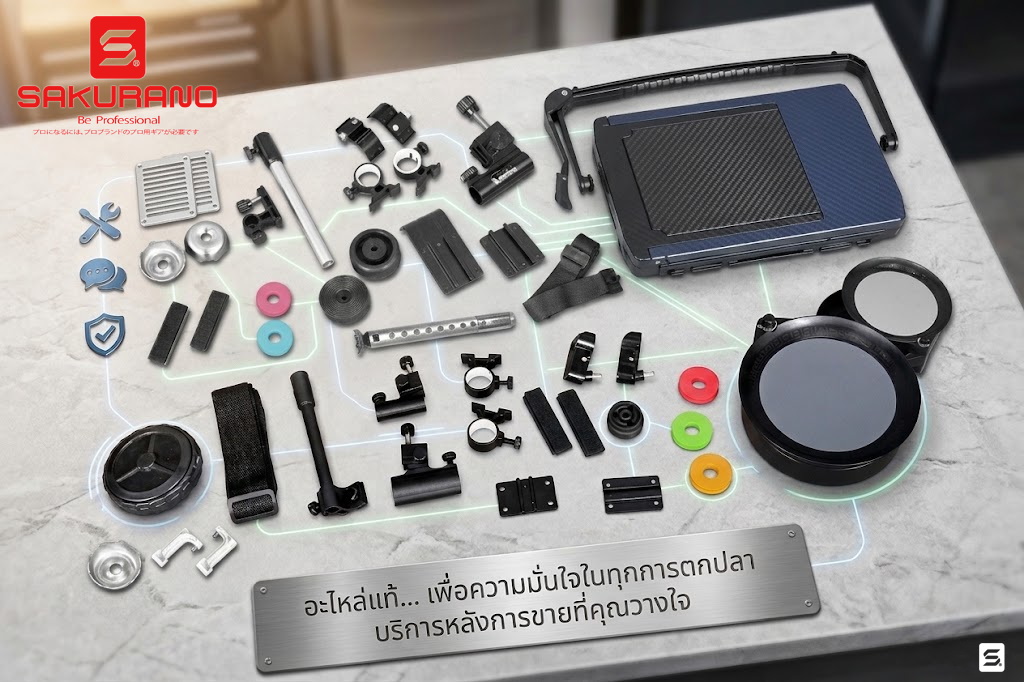 กระติกชิงหลิว SAKURANO พร้อมอุปกรณ์ครบชุด