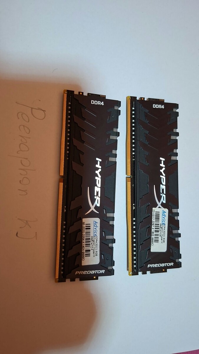  Ram ddr4 3200 16g (8*2)