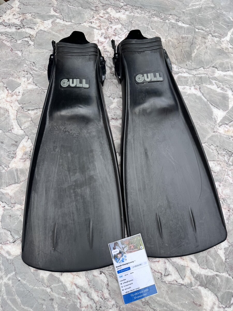 ตีนกบดำน้ำ GULL Bonito 515 Made in Japan EU43-44
