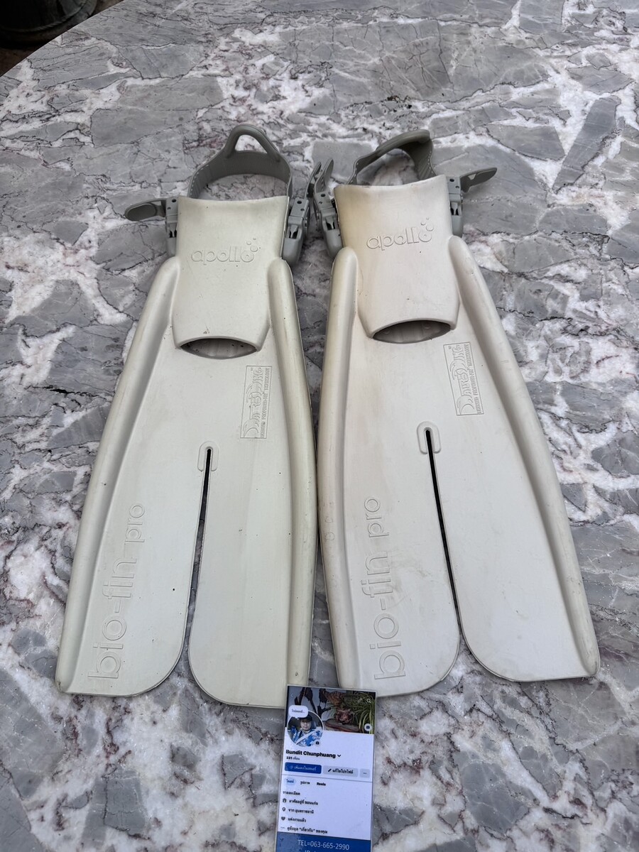 Apollo Bio-Fin Pro XS ฟินดำน้ำ Made in Japan  ฟิน Scuba Diving 
