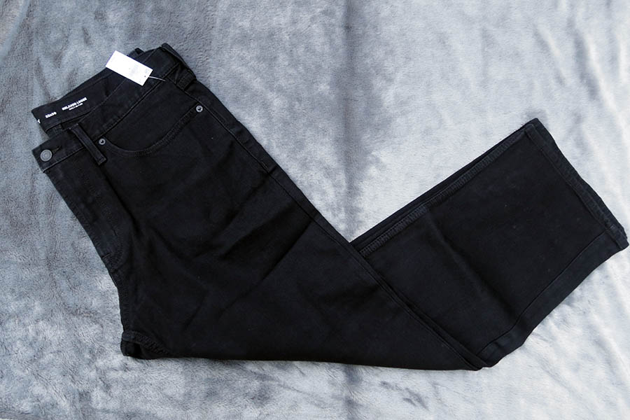 old navy relaxed loose /w.33/35 กางเกงขายาวสีดำเข้มสวยใหม่แท้ รวมส่ง Flash