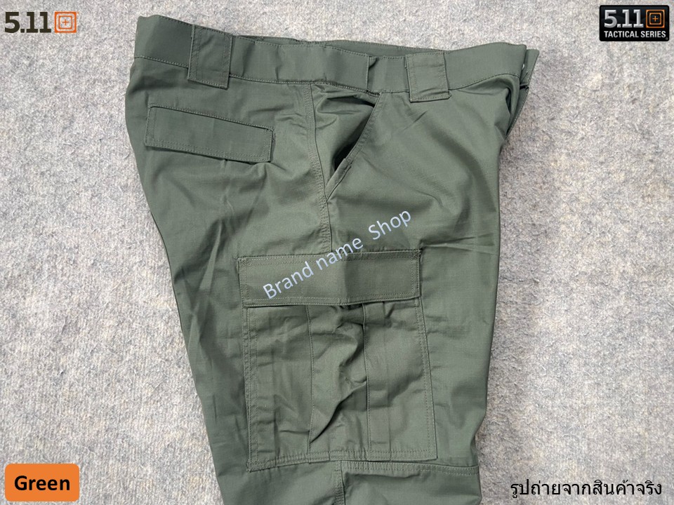 เอว 39-43”ขายาว Tactical  5.11 RIP STOP TDU Pant งานหลุดโรงงาน (GREEN)