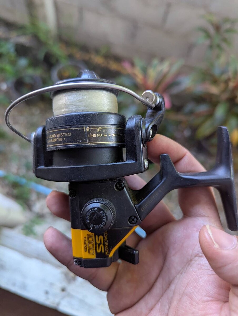 4. Shimano Tomorrow SS-1000

รอยใช้งาน
ระบบดี

ขาย 220