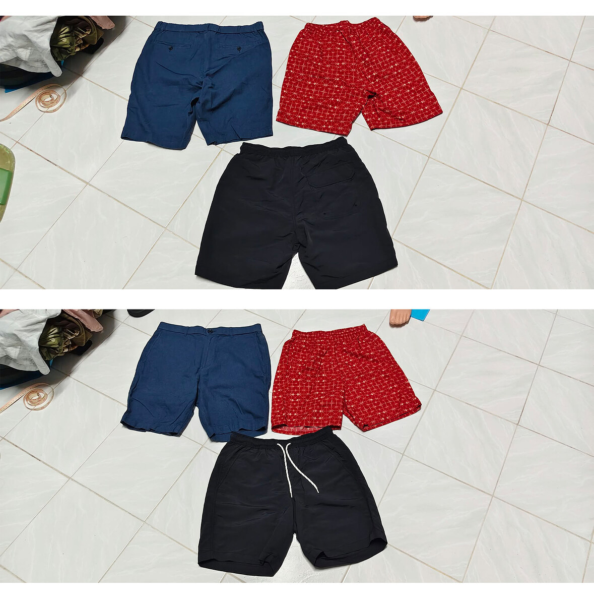 กางเกงขาสั้นลำลอง Men's UNIQLO Size S 1 ตัว / M 2 ตัว เอวสำหรับ 28-32  