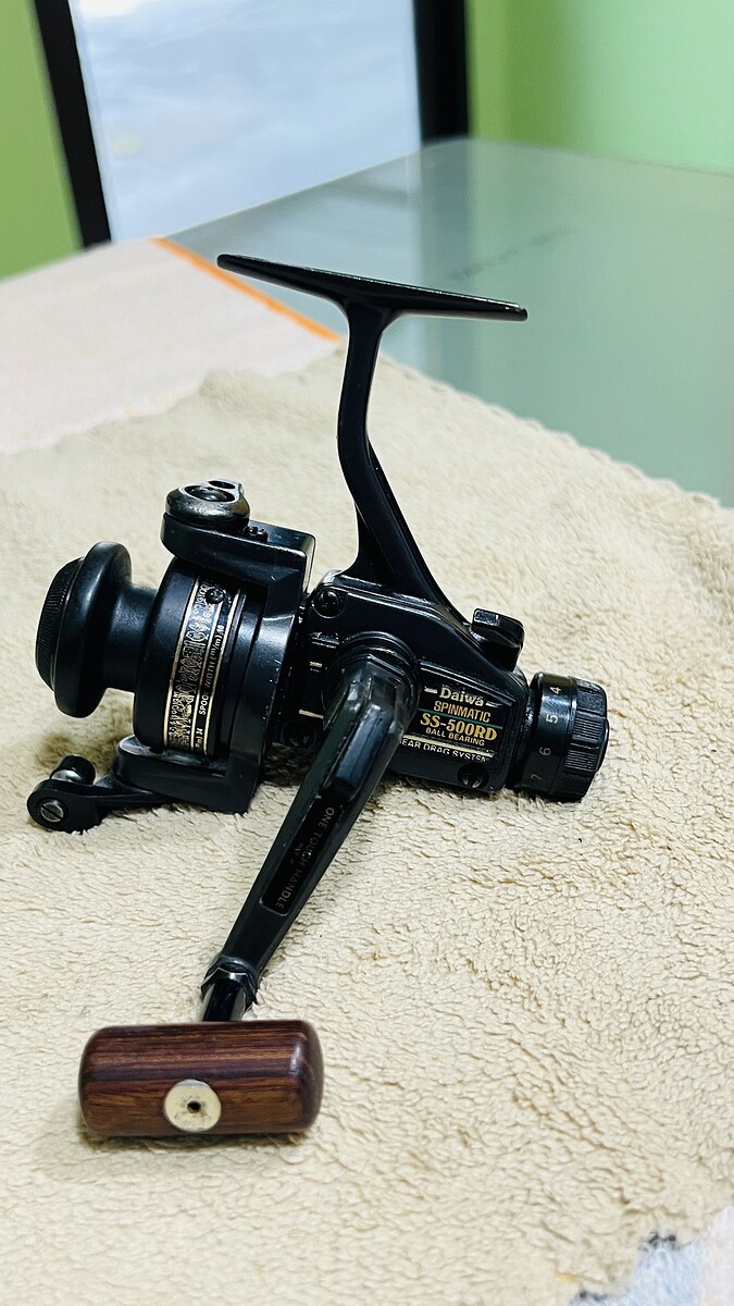 ↘↘↘ เบรคท้าย Daiwa Spinmatic SS-500 RD ↖↖↖