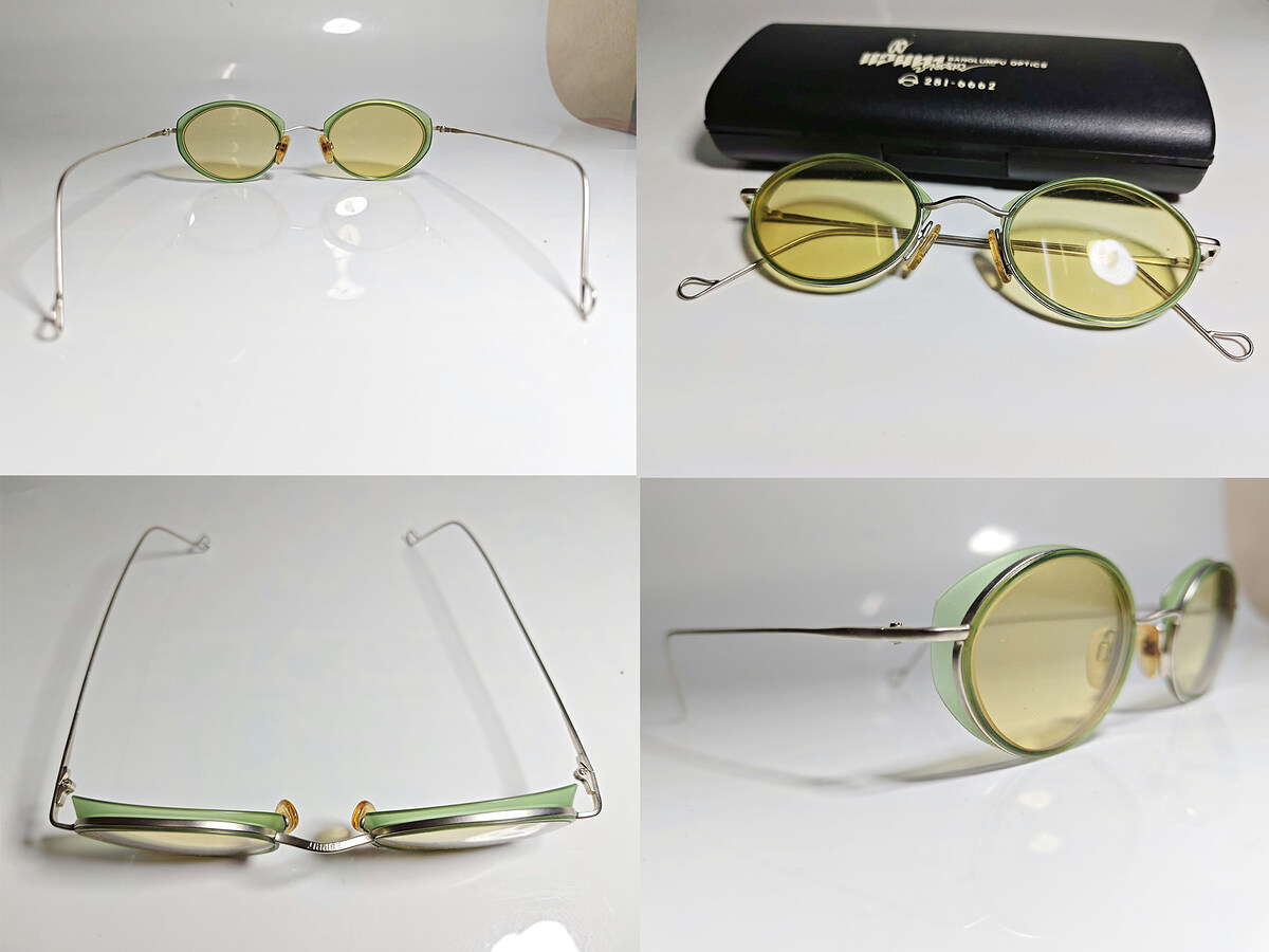 4.กรอบแว่นตาวินเทจกันลม ทรง Oval แบรนด์ ESPRIT 9944 

กรอบแว่นตาโลหะทั้งชิ้น ดีไซน์เก๋ แบรนด์ ESPR